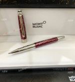 Faux Montblanc Le Petit Prince Rollerball Red Barrel Silver Clip